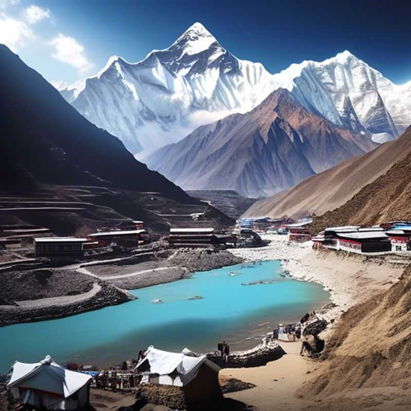 Découvrez le Trek au Camp de Base de l'Everest et la majesté des Himalayas en automne