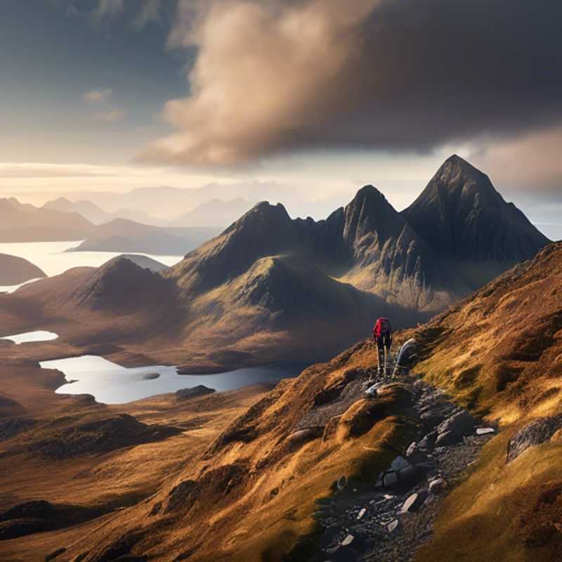 Cazando ciervos rojos y águilas reales en el sendero de Skye: Una aventura invernal en las Tierras Altas