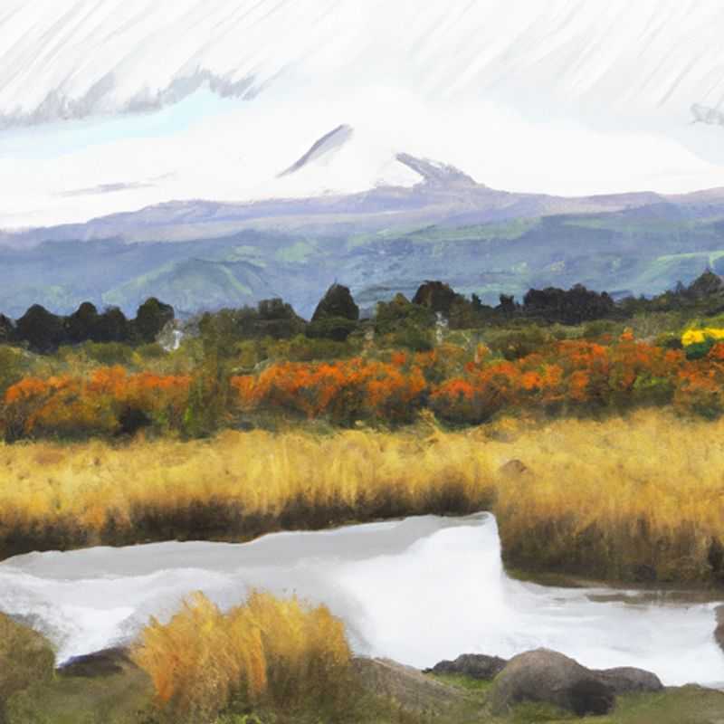 Un nómada digital contempla la imponente majestuosidad del Parque Nacional Cotopaxi, un paraíso natural en Ecuador, durante su aventura otoñal de 4 días.