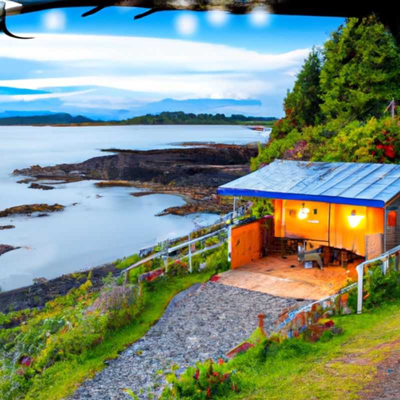 Solitary figure of a digital nomad, enveloped in the serene embrace of winter, embarking on a 3-week solo journey along the breathtaking Juan de Fuca Trail in Canada, a haven for nature enthusiasts seeking tranquility and digital liberation.