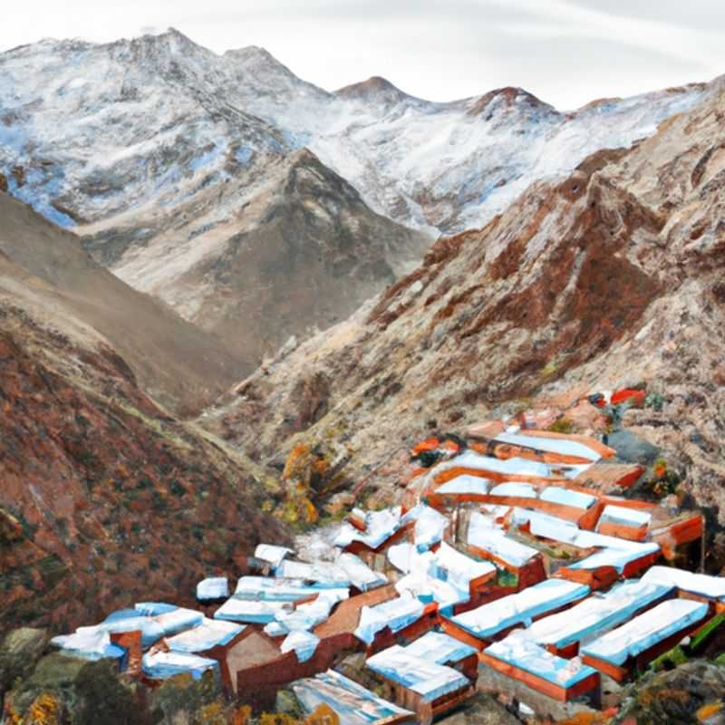 Nuit en tente berbère dans le Toubkal, Maroc : Un printemps inoubliable