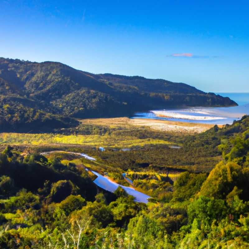 Una familia con niños se embarca en una aventura de 24 horas por Heaphy Track, Nueva Zelanda, durante la transición entre el verano y el otoño, rodeada de la impresionante belleza de la naturaleza virgen.