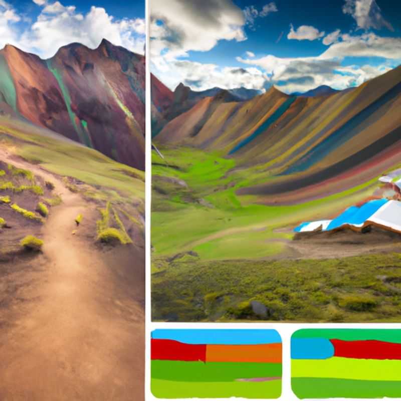 Visita las salineras de Maras en la caminata de Lares en Perú durante la primavera