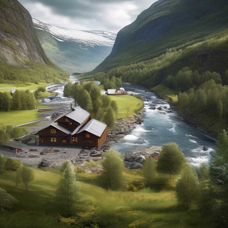 Experience the Magic of Camping Under the Northern Lights in Aurlandsdalen Valley, Norway This Spring