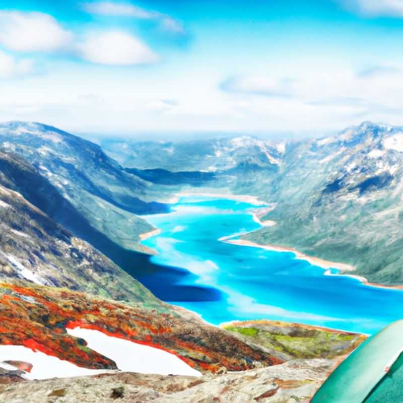 Senderismo invernal por la cresta de Besseggen en Noruega: Una aventura épica