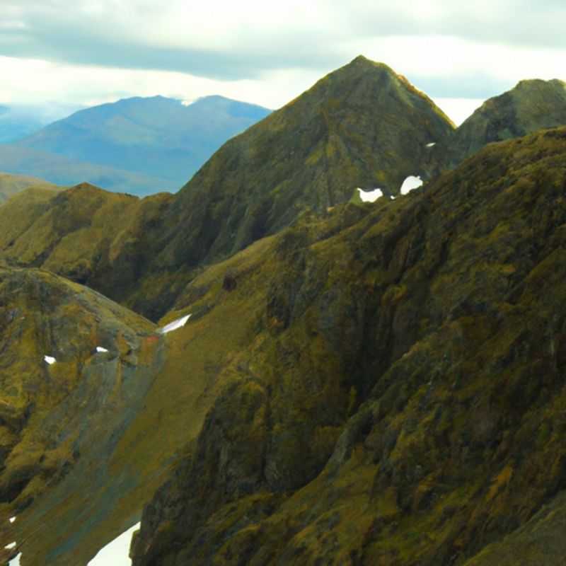 Visita al castillo de Inverlochy en Aonach Eagach Ridge&#44; Escocia&#44; entre verano y otoño