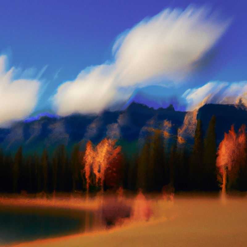 Six intrepid explorers marvel at the breathtaking autumn splendor of Banff National Park, Canada, during their unforgettable 5&#45;day fall adventure. Majestic mountains, vibrant foliage, and crystal&#45;clear lakes paint a picturesque backdrop for their journey.