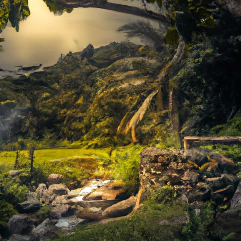 Quatre personnes s'aventurant dans la jungle luxuriante lors d'un trek de 2 semaines vers la Ciudad Perdida, une cité antique nichée au cœur de la Sierra Nevada de Santa Marta, en Colombie, à la transition entre l'été et l'automne.