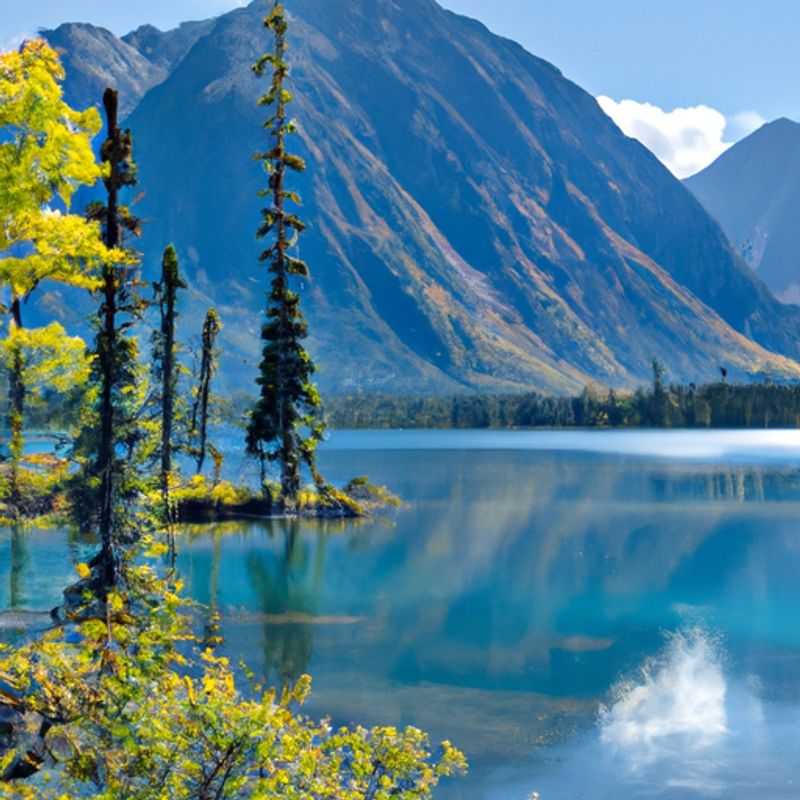Fotografiando la naturaleza en el Chilkoot Trail, EE. UU. y Canadá, durante el verano