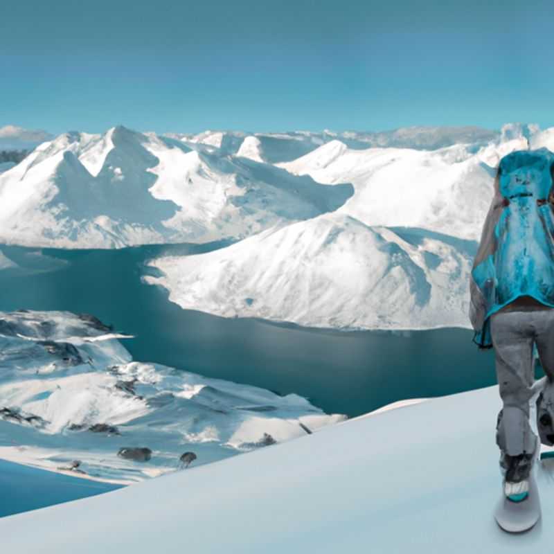 Esquí de fondo invernal por el inolvidable Besseggen Ridge, Parque Nacional Jotunheimen, Noruega