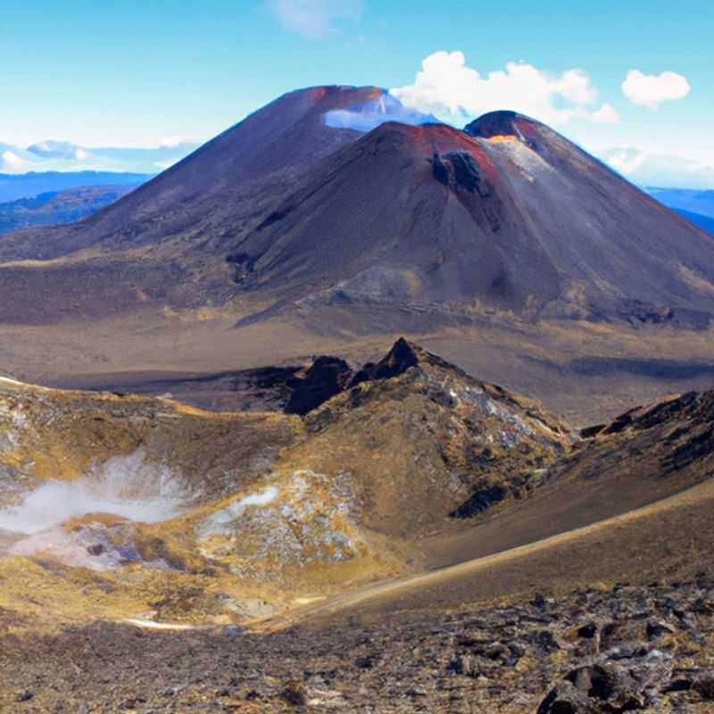 Cruzando el Paso Tongariro en Otoño: Una Aventura Impresionante en la Isla Norte de Nueva Zelanda