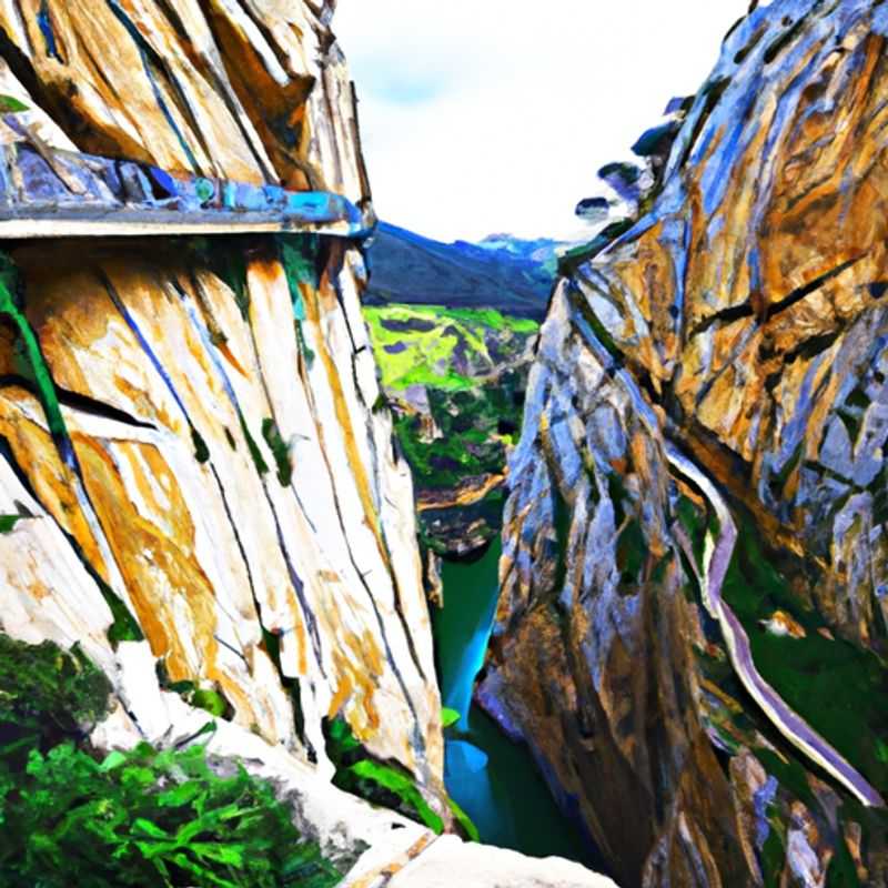 Travail à distance dans les cafés de la ville del Caminito del Rey, en Espagne, au printemps