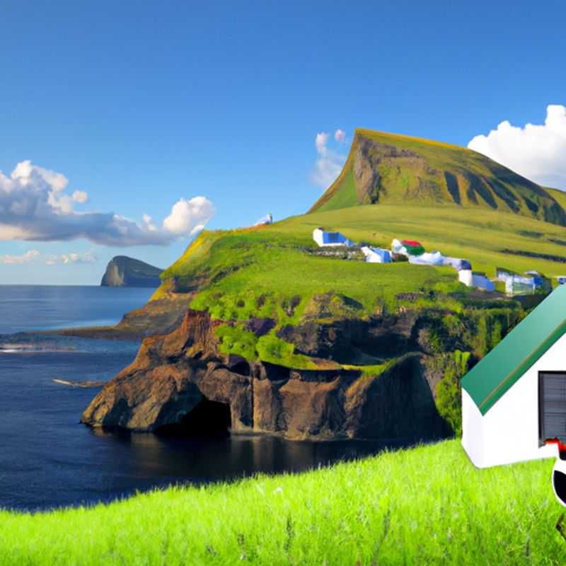 Senderismo en las montañas de las Islas Feroe&#58; Una ruta costera de cuento durante el verano