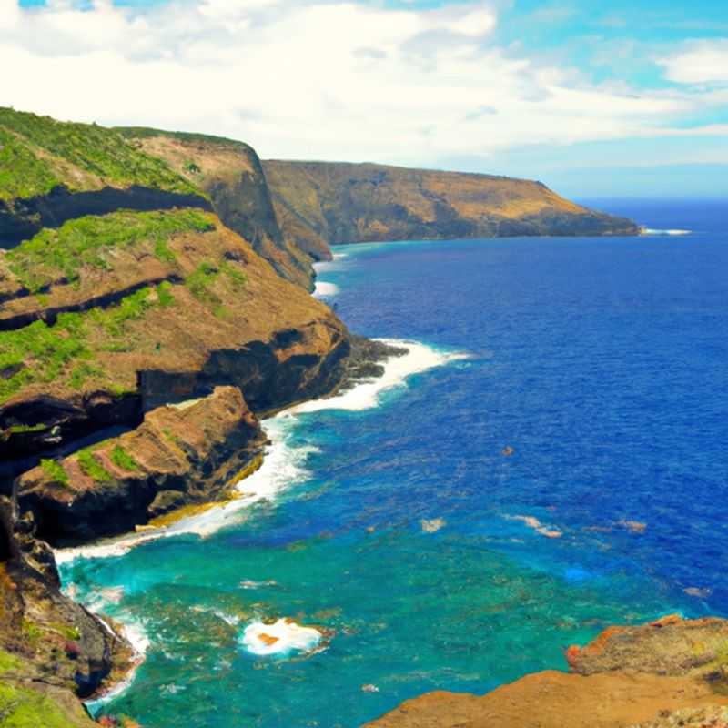 Visite des cascades d'Akaka par le sentier Muliwai&#44; Hawaï&#44; États&#45;Unis&#44; en hiver