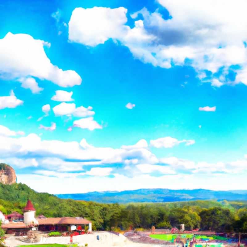 Camping de luxe au Bear Mountain State Park au printemps