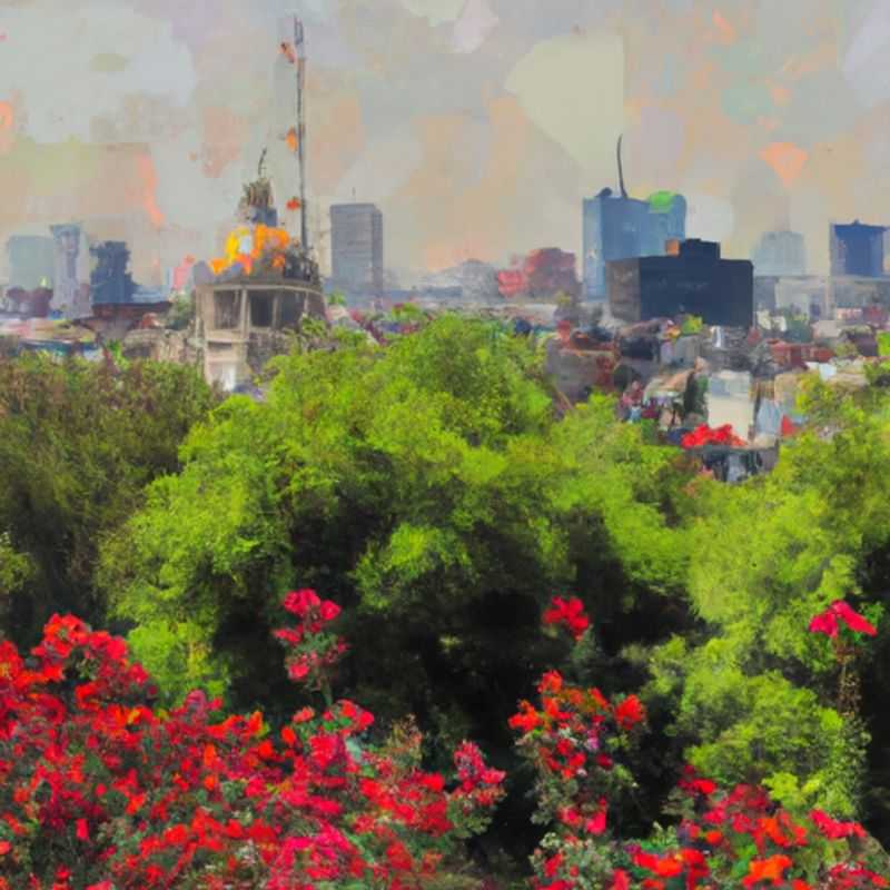 Una familia feliz explora la vibrante Ciudad de México durante su escapada de primavera de 5 días, maravillándose con la icónica arquitectura y la rica cultura de la capital mexicana.
