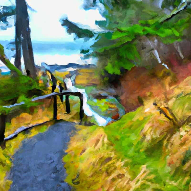 Cuatro excursionistas recorren el sendero Juan de Fuca en Canadá, envueltos en el mágico paisaje invernal, durante su aventura de dos semanas.