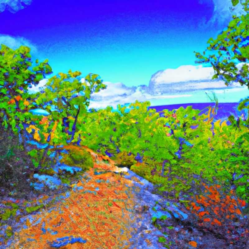 A lone traveler, immersed in the breathtaking panorama of the Grampians Peaks Trail in Australia during a 4-day summer sojourn, capturing the rugged beauty of the sandstone ranges and lush greenery while embracing the digital nomad lifestyle.