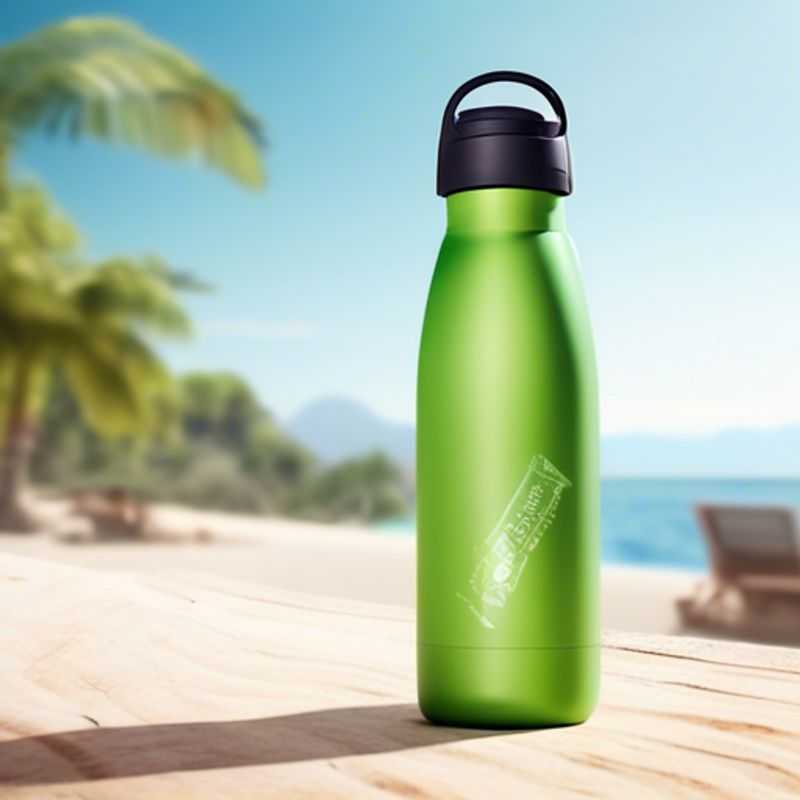Busca una botella de agua con diseño a prueba de fugas