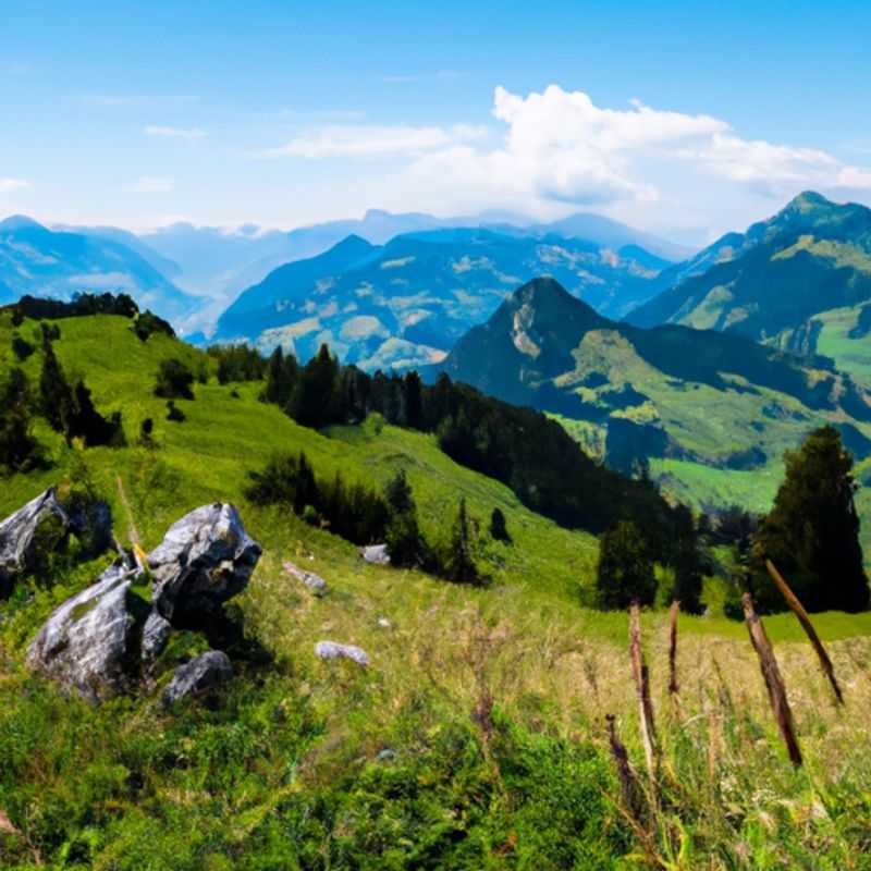 Visita al museo al aire libre Ballenberg en Hardergrat, Suiza, durante la primavera