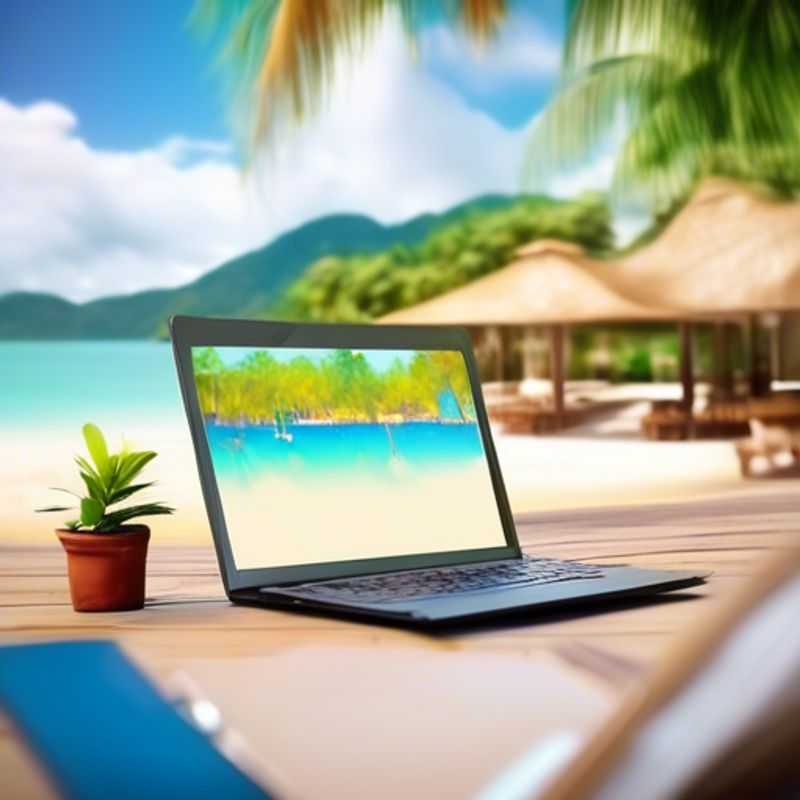 A sleek laptop with a modern design, ready to power your work and play.