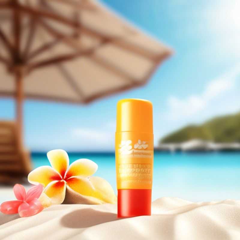 Protección solar y bálsamo labial para una piel sana y feliz.
