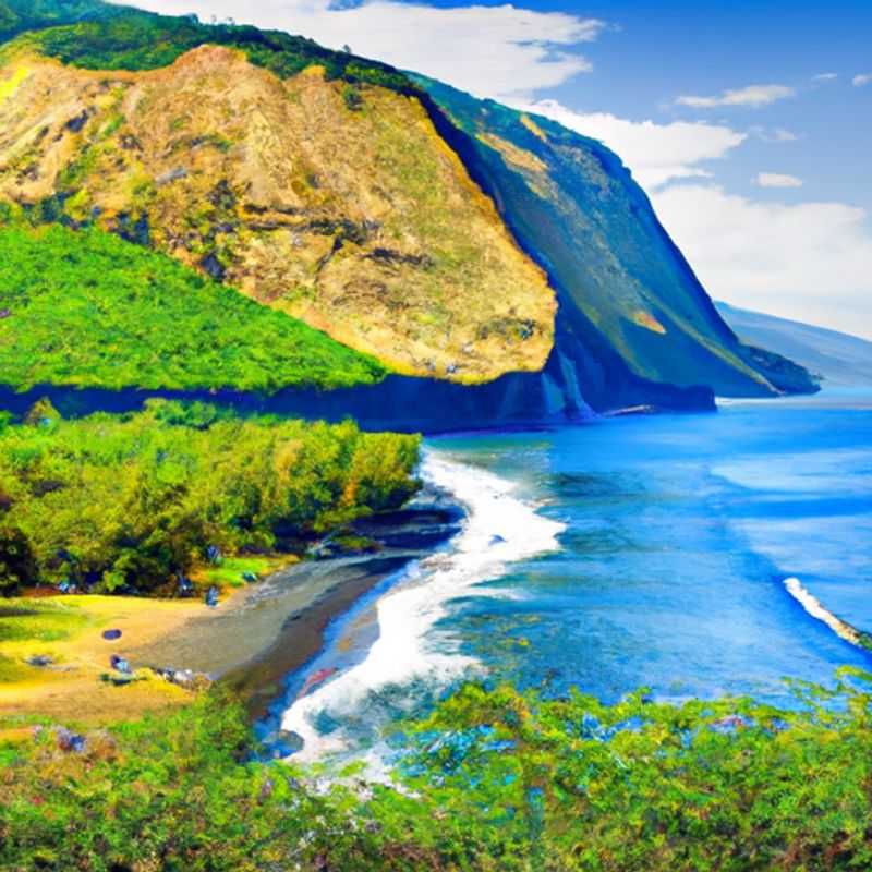 Les secrets de l'hiver à la plage de Hapuna et au sentier Muliwai sur la Grande Île d'Hawaï