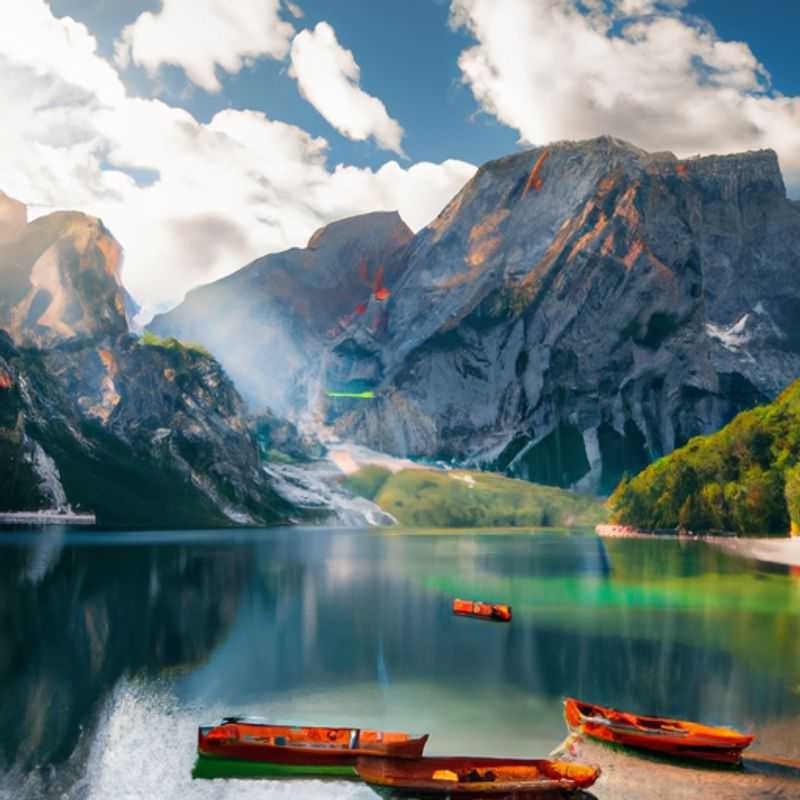 Paso Giau, el refugio de invierno en Alta Via 1, Italia