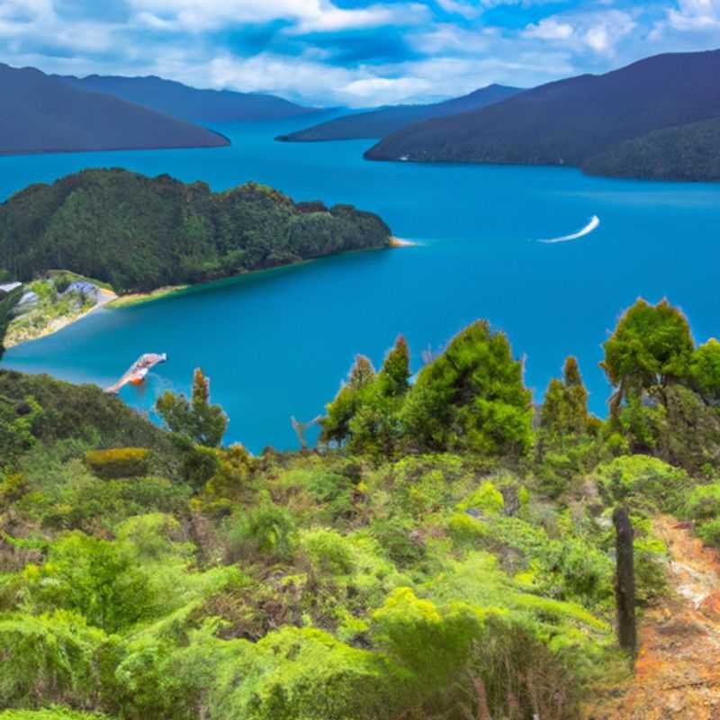 Camping at Camp Bay on the Queen Charlotte Track in Fall: A Symphony of Nature and Solitude