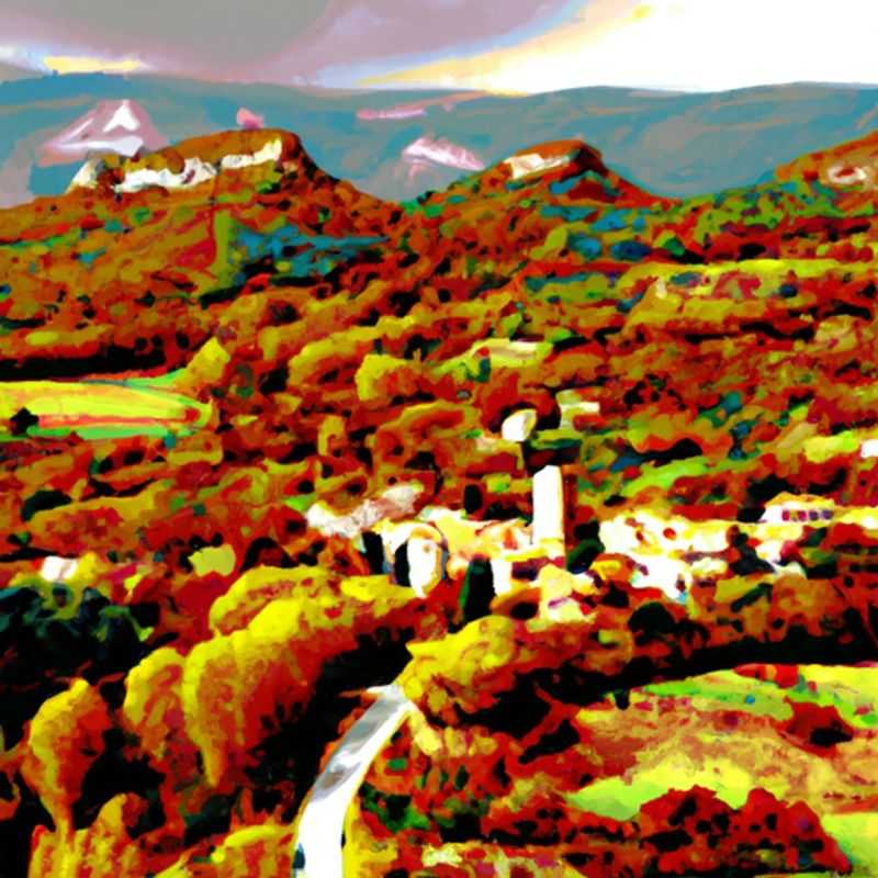 Una viajera solitaria contempla la impresionante belleza otoñal de Pays Cathare en Francia, un destino cautivador que ofrece historia, naturaleza y encanto provenzal en un solo lugar.