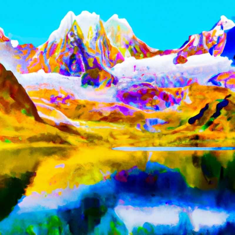 Quatre personnes entreprenant le légendaire circuit de Huayhuash au Pérou, un trek exigeant de 5 jours entre l'été et l'automne, offrant des paysages à couper le souffle et une immersion dans la culture andine.