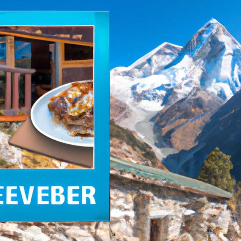 Délices culinaires au pied de l'Everest : une dégustation népalaise authentique au camp de base