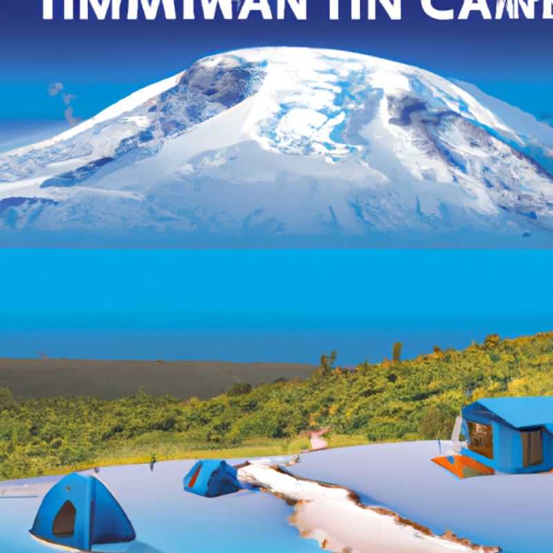 The Staycationers, a group of four intrepid backpackers, stand in awe before the majestic snow-capped peak of Mount Kilimanjaro, Tanzania, their two-week spring adventure unfolding against the backdrop of this iconic African landscape.