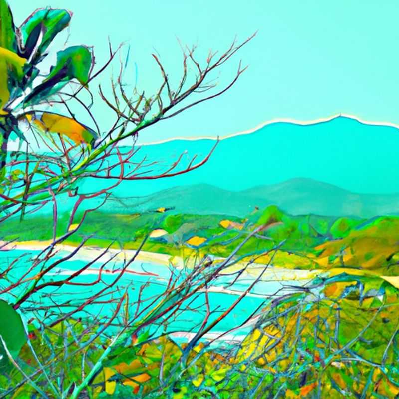 Cuatro personas explorando el exuberante Parque Tayrona de Colombia, un paraíso costero de playas vírgenes, imponentes acantilados y una rica selva tropical, durante su escapada de 3 días en invierno.