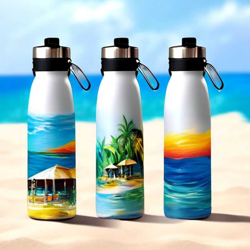 Bouteilles d'eau réutilisables pour une hydratation écologique et durable