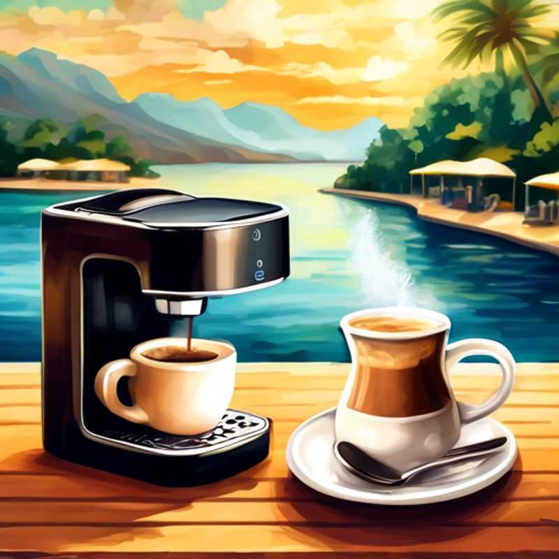 Une cafetière portable pour vos aventures caféinées