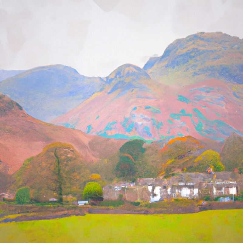 Coniston Water&#58; Unveiling the Secrets Amidst Tranquility in the Lake District's Springtime Splendor