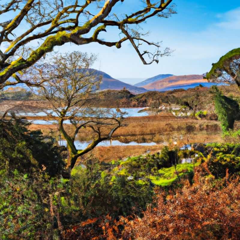 Exploring Glencar Waterfall: A Picturesque Oasis on the Kerry Way During Autumn's Embrace