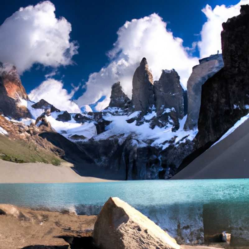 Camping at Paine Grande in W-Trek in Torres del Paine, Chile during Spring: A Journey Through Nature's Tapestry