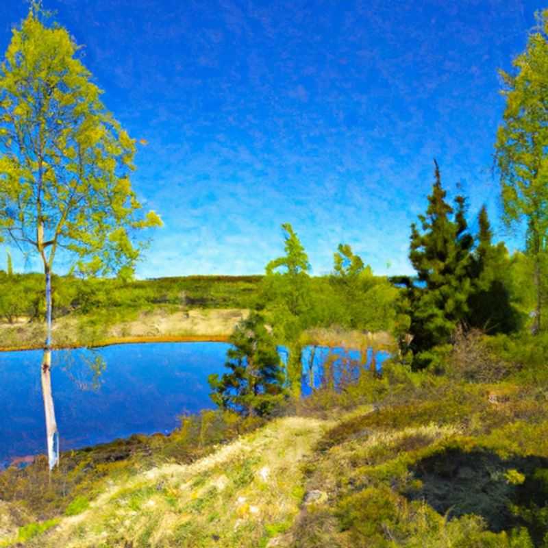 Six adventurers embarking on the iconic Fjällräven Classic in the heart of Swedish Lapland, a 5-day trek through breathtaking landscapes, where pristine lakes, verdant forests, and rugged mountains paint a panorama of natural splendor.